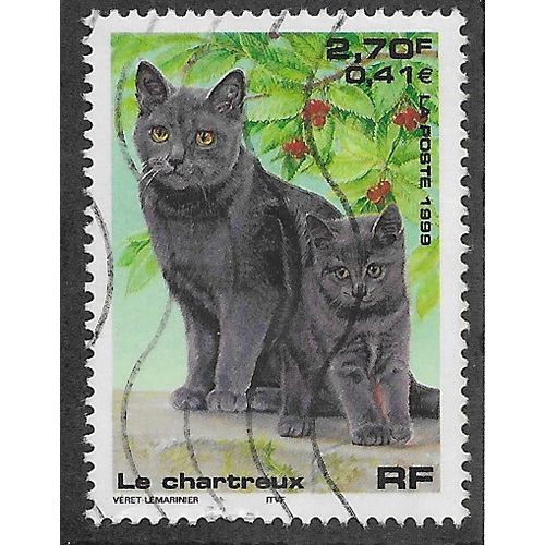 FRA 1999 2.70F 'DOMESTIC PETS' FINE USED (EBID59-335)