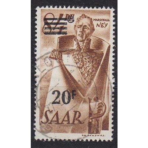 GERMANY Saar [1947] MiNr 0237 II ( O/used ) [01]