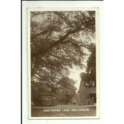 Warwickshire BIRMINGHAM HALL GREEN Shaftmoor Lane Postcard