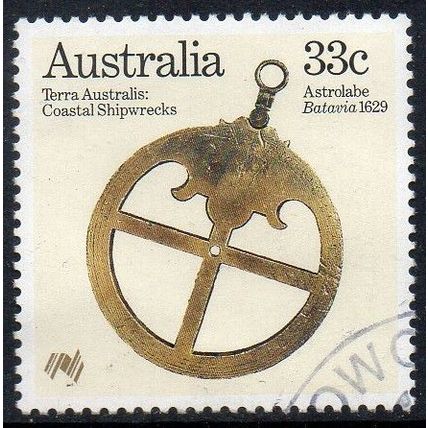 Australia 1985 Coastal Shipwrecks - Astrolabe - Batavia, 1629 33c Used