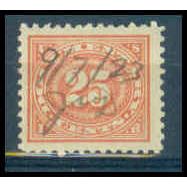 Used R236 25c Documentary Almost Very Fine TII WA2133