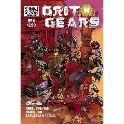 Grit N Gears (2023) #3 Blood Moon Comics Angel Fuentes Nahuel SB