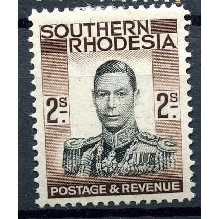 Southern Rhodesia KGVI 1937 sg50 2/- - MH