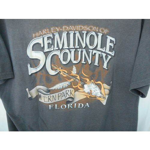 Harley Davidson of Seminole Co. Florida Fernpark T Shirt XL