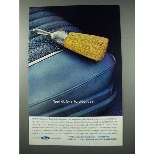1961 Ford Motor Company Ad - Tool Kit for Car