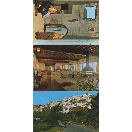 Mojacar Parador Nacional De Los Reyes Catolicos Spain 3x Postcard s