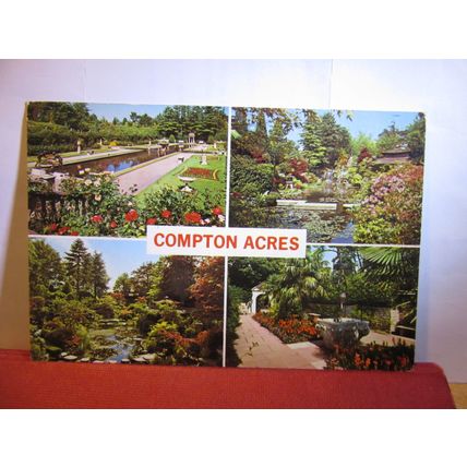 multiview, COMPTON ACRES, Poole, Dorset. . unused postcard =