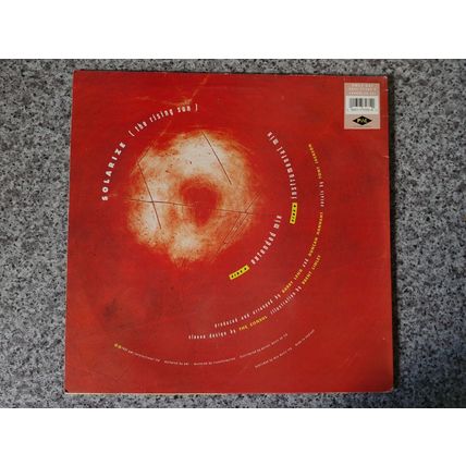 Bel Tane – Solarize (The Rising Sun) (PWLT231) 1992 (12" Single)