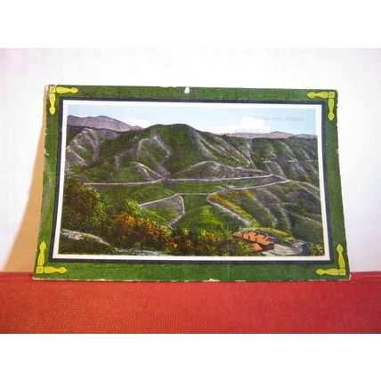 SNOW FROM DAGSHAI, INDIA unused vintage postcard =