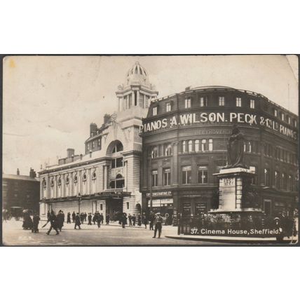 Cinema House, Sheffield, Yorkshire, 1926 - FCB RP Postcard