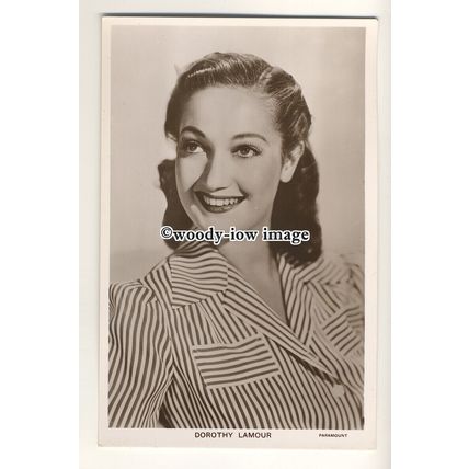 b3418 - Film Actress - Dorothy Lamour - postcard Picturegoer no 1451
