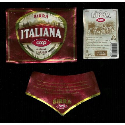 Etichetta - Birra Italiana