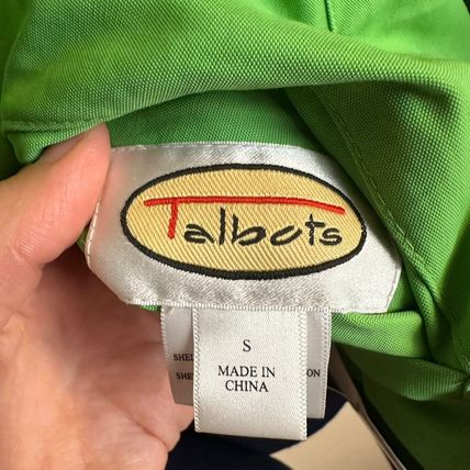 Vintage Talbots Reversible Jacket Green/Navy Snap Front Lightweight Women's S