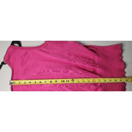 Lane Bryant Tank Top Women's Size 18/20 Pink Knit Cotton Sleeveless Round Neck