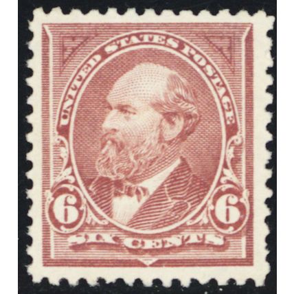256, Mint VF H (slightly disturbed gum) SCV $160 * Stuart Katz