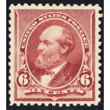 224, Mint VF HR 6¢ SCV $50 * Stuart Katz