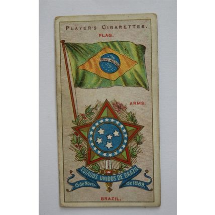 1905 Players Countries Arms & Flags No. 7 Brazil
