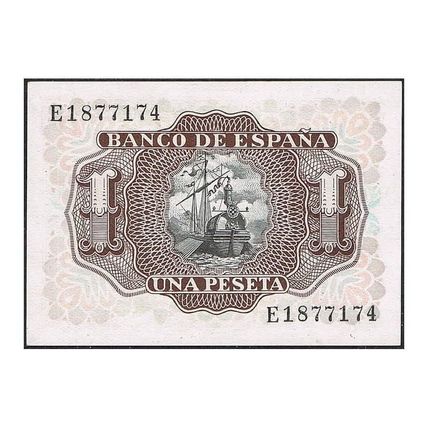 Spain 1953 [BLL] 1 peseta (SC)