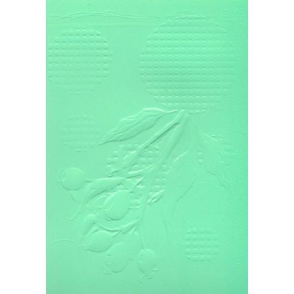 5"x7" Embossed Paper. 10 Sheets. Berries (18). Cardmaking Scrapbooking Crafts