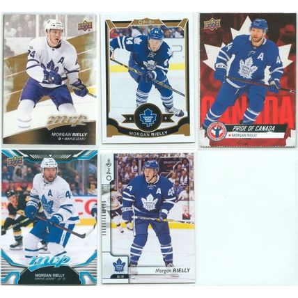 MORGAN RIELLY 18x incl Silver Script, Playing Card
