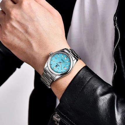 BENYAR (Part of Pagani) Light Blue Face Automatic Movement Steel Bracelet Watch