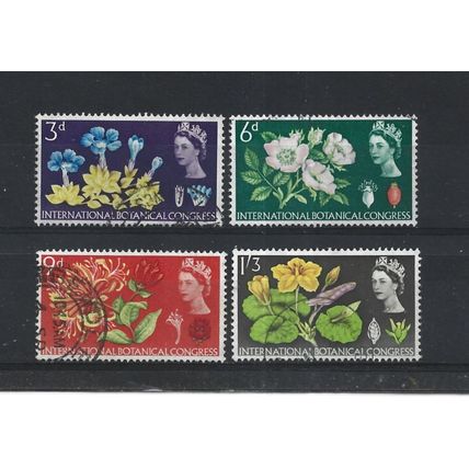 GB.Tenth International Botanical Congress,Edinburgh set of 4.Fine Used.Jul25