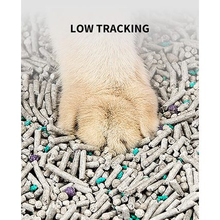 PETKIT Mixed Cat Litter Fast Clumping,Flushable,Ultra Absorbent, 100% Natural In