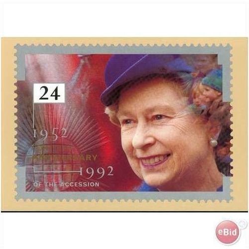 GB PHQ 1992 - 40th Anniversary Of The Accession