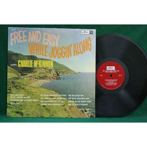 Charlie McKinnon - Free And Easy While Joggin' Along - Maritime LP - A 731 - EX-