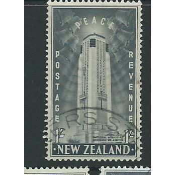new zealand stamps sg677 sg 677 peace 1/- vfu a