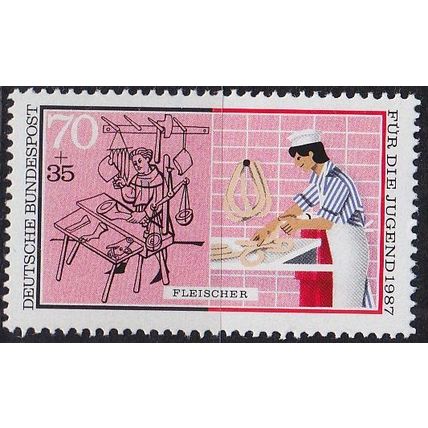 GERMANY BUND [1987] MiNr 1317 ( **/mnh ) Berufe