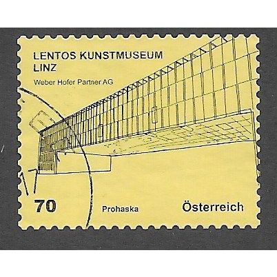 AUT 2012 70c (S/A) 'MODERN ARCHITECTURE- LINZ' FINE USED (EBID73-414)