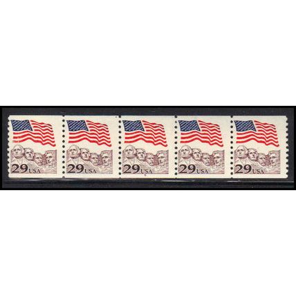 2523 29c U.S. Flag Fine MNH SG PNC 6/5 PA2997