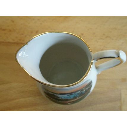 Miniature Vintage Tourist Ware Jug - Plymouth