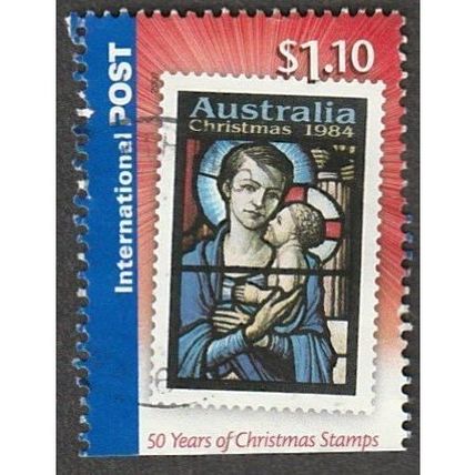 Australia 2007 $1.10 Value. 50 Years of Christmas Stamps. (i) Fine Used