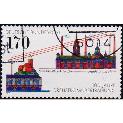 Germany. 1991 170pf S.G.2411 Used