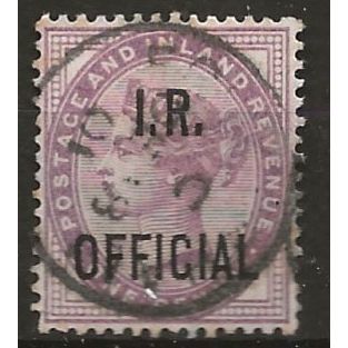 1882 O3 1d Lilac Inland Revenue Official Fine Used ..