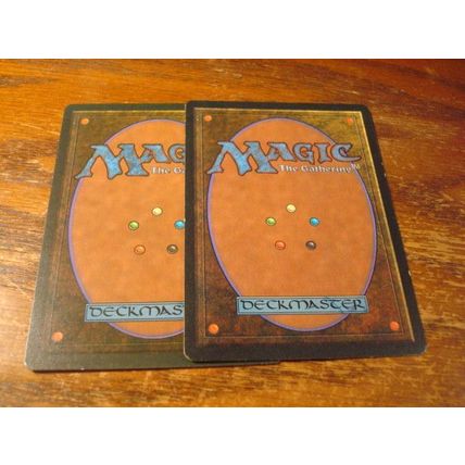 Magic the Gathering, MTG, 2-Cards, Alternate/Revised, UNSTABLE MUTATION