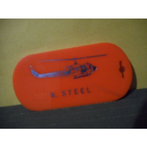 Okanagan Helicopters crew Keychain,luggage tag