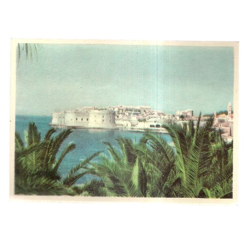 DUBROVNIK, CROATIA unused vintage postcard. vgc =