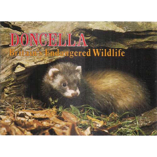 BRITAIN'S ENDANGERED WILDLIFE..Doncella Cigars cards unused empty album