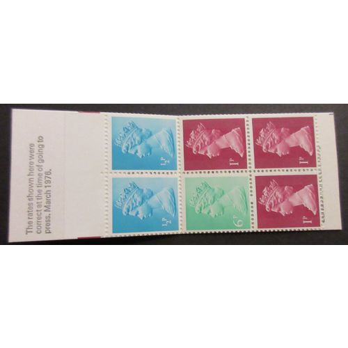 FA2 10p Folded Booklet March 1976