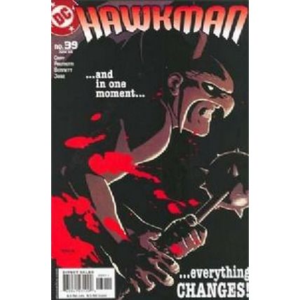 Hawkman (Vol 4) # 039 VFN- AMERICAN COMICS