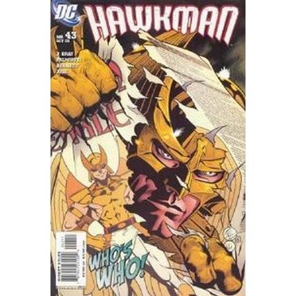Hawkman (Vol 4) # 043 VFN- AMERICAN COMICS