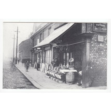 Stockport Road Shop Denton Pastime Reproduction Postcard Tameside