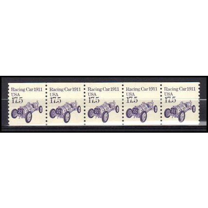 2262 17.5c Race Car Very Fine MNH Dry Gum PNC 1/5 X0983