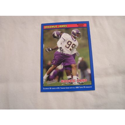 Erasmus James 2005 Bazooka BLUE NO. 217 ROOKIE