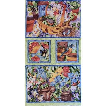 FABRIC Panel Wall Hanging Symphony of Spring