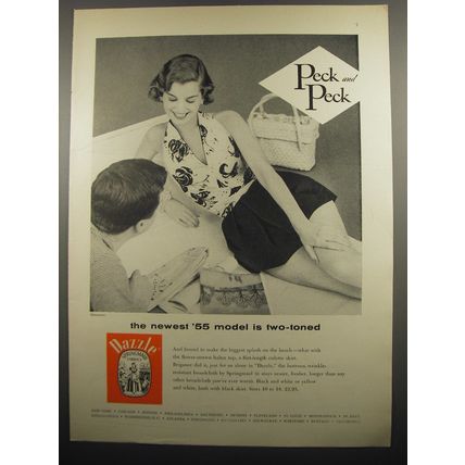 1955 Peck and Peck Swimwear Advertisement - photo by Don Honeyman
