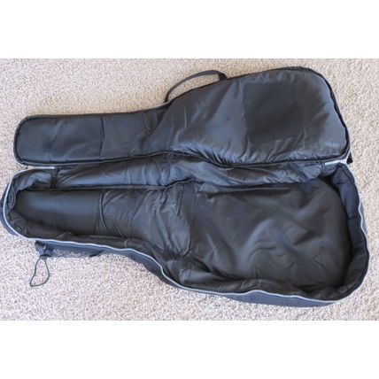 Guitar Gig Bag w/Removable Accessory Sling Bag - Topp Pro Music Gear - Unique